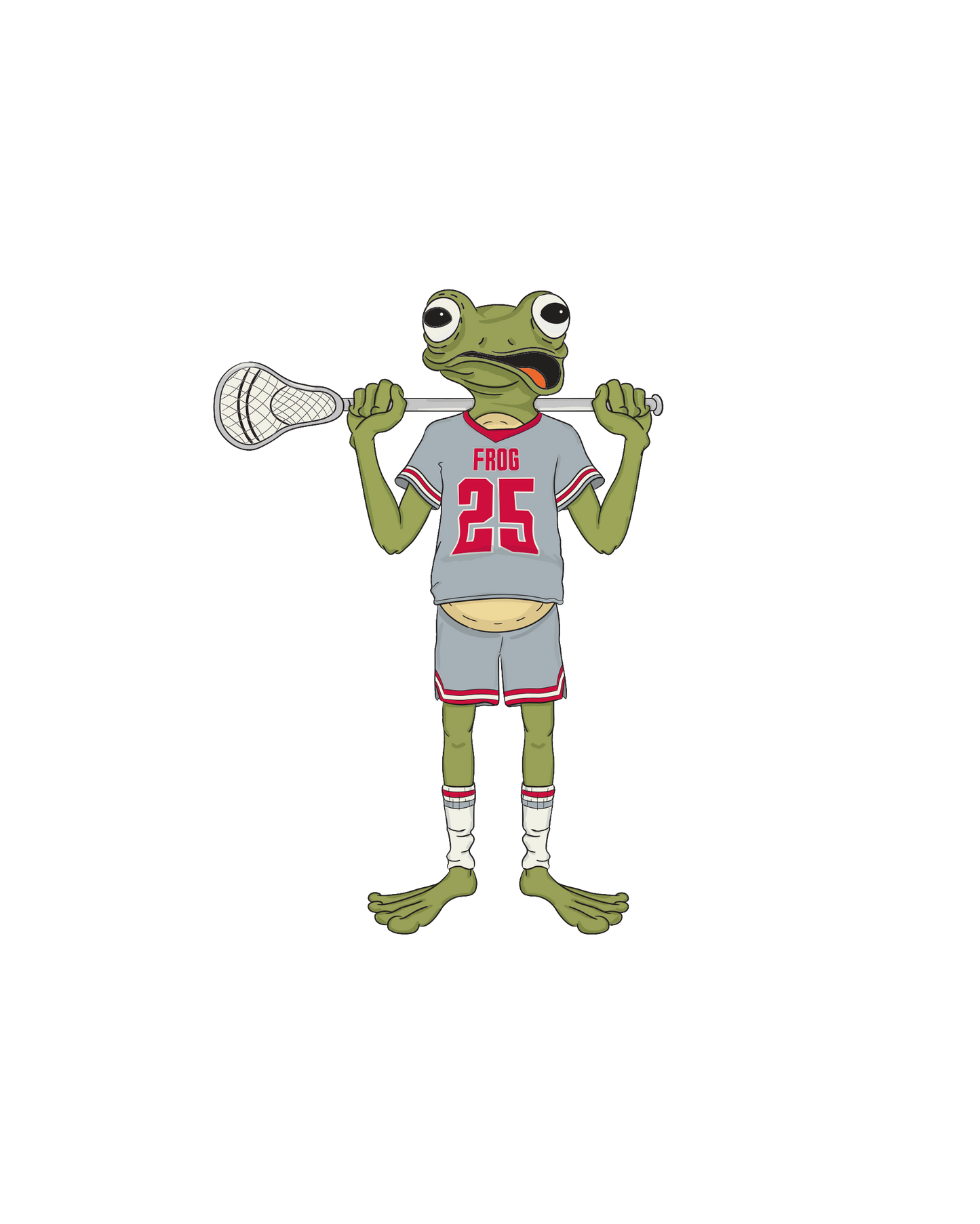 Ohio Lax Frog Sticker