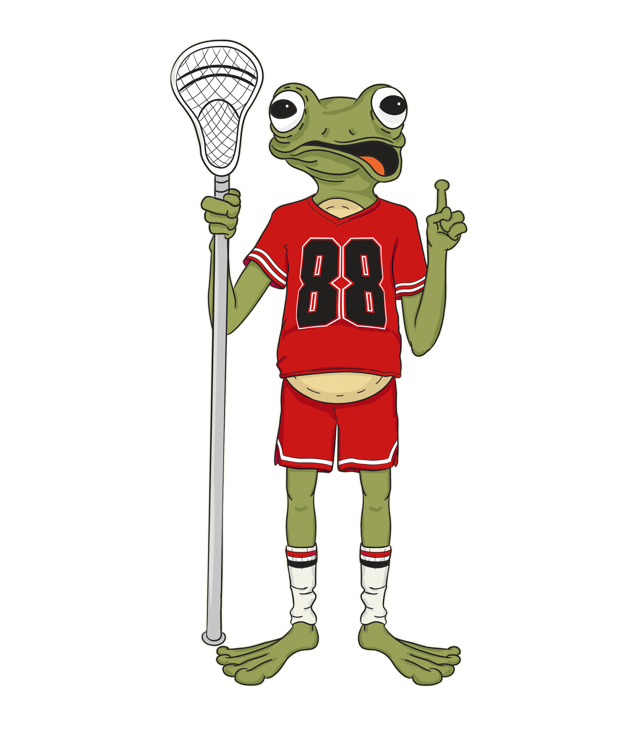 Clamp Frog Sticker – Mitchell Pehlke