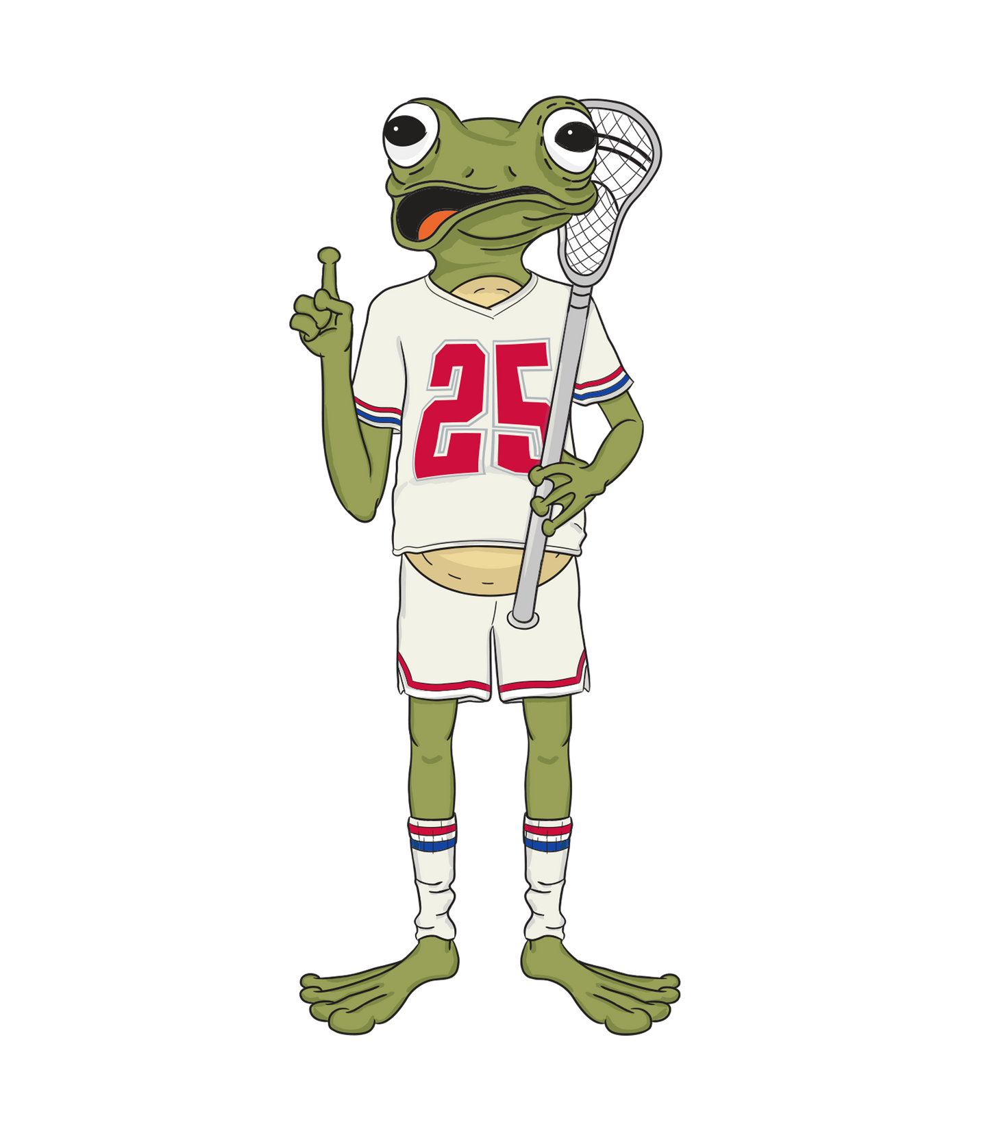 Media Day Frog Sticker